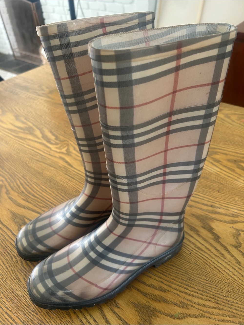 Vintage Burberry Rain Boots